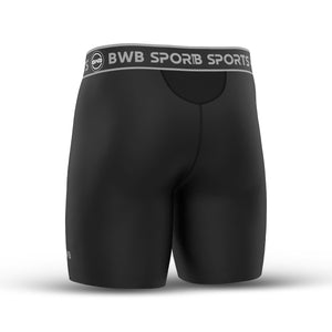 BWB Men's Black Boxer Shorts