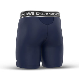 BWB Men's Navy Blue Boxer Shorts