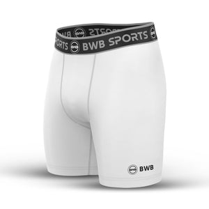 BWB Men's White Boxer Shorts