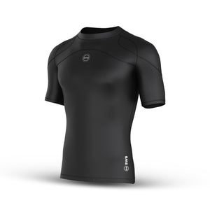 BWB Men's Black Compression Top Short Sleeve