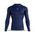 BWB Men's Navy Blue Long Sleeve Baselayer Compression Shirt & Leggings Set