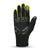 BWB Fluorescent Yellow Full Finger Gel Padded Winter Cycling Gloves