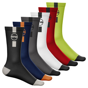 6 Pairs of Crew Cycling Socks