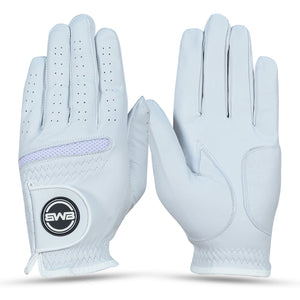 BWB Men's White Left Hand Golf Glove