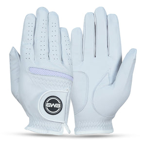 BWB Men's White Right Hand Golf Glove